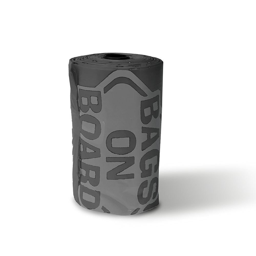 3203940046ONL Dog Waste Bags Refill, 140 bags, For Dog and Cat Waste Pickup, Black/Grey