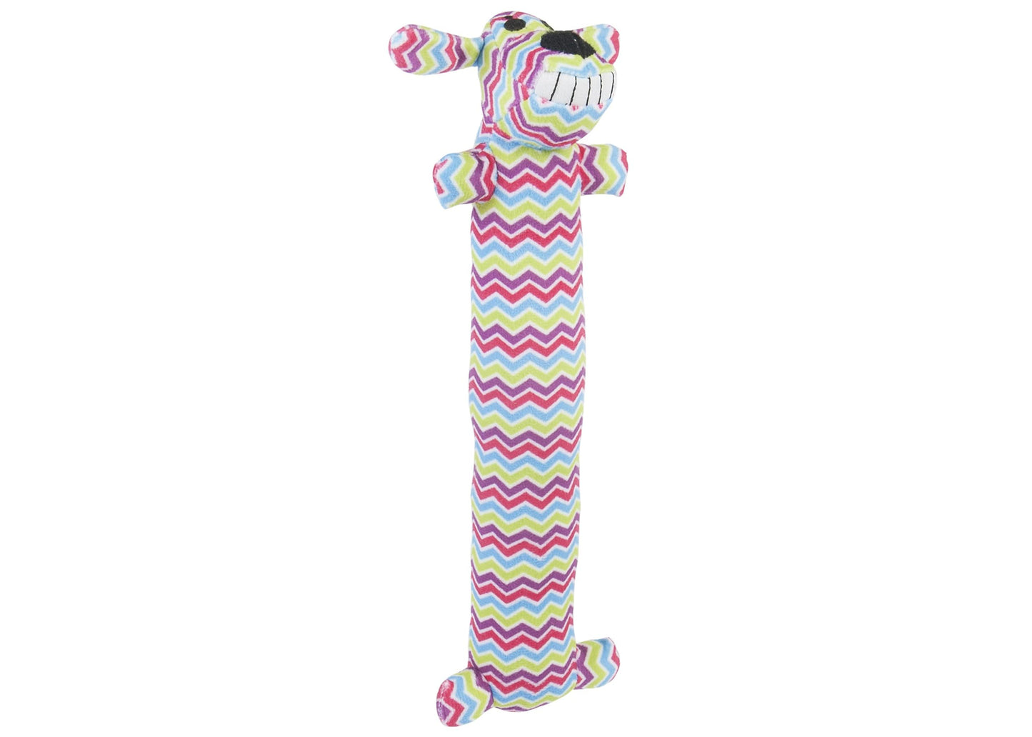 Multipet Loofa Dog Rainbow 12" Seasonal Pet Toy