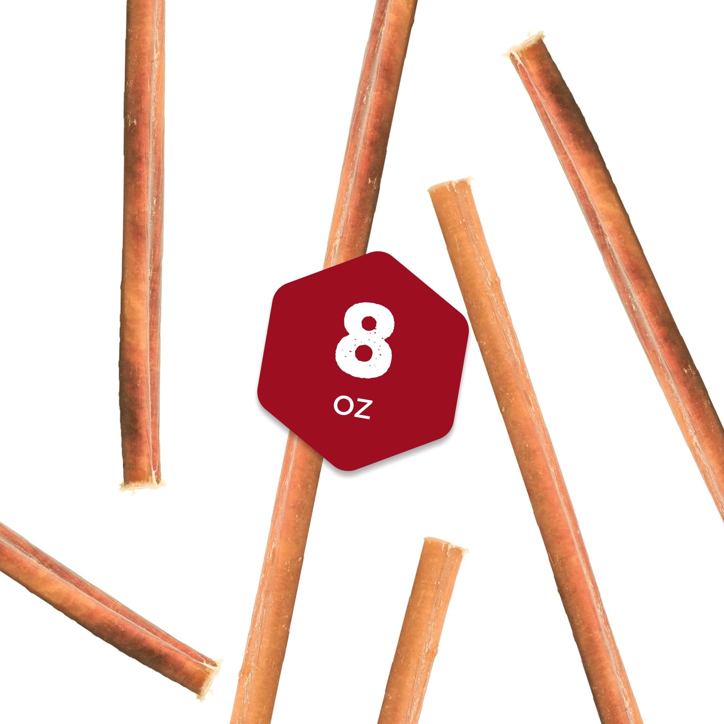 Best Bully Sticks 12 Inch Bully Sticks - 8 oz (Pack of 1) - 100% Natural Grass-Fed, Perfect for Medium or Large Canines
