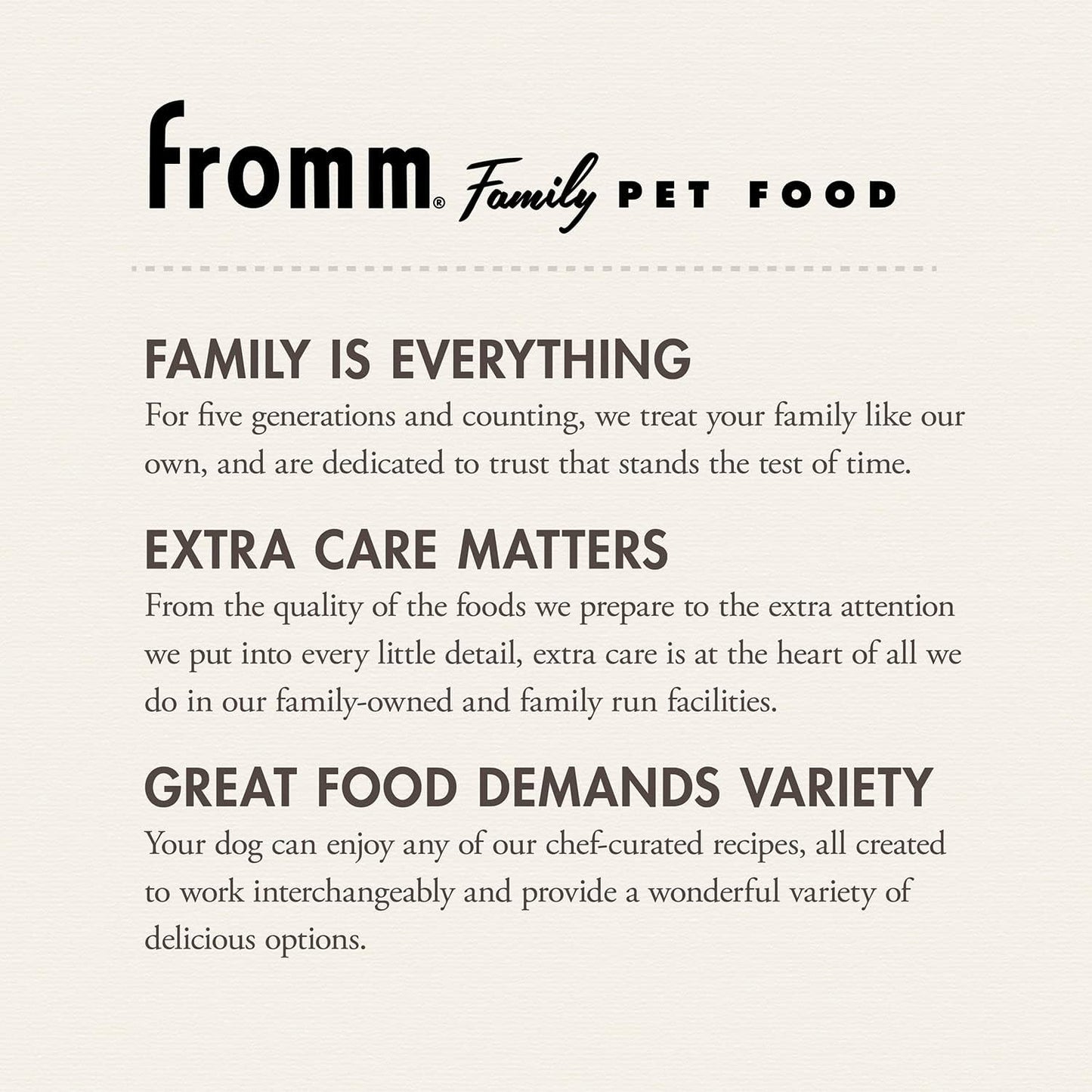Fromm duckenpfeffer recipe dog food 4lb