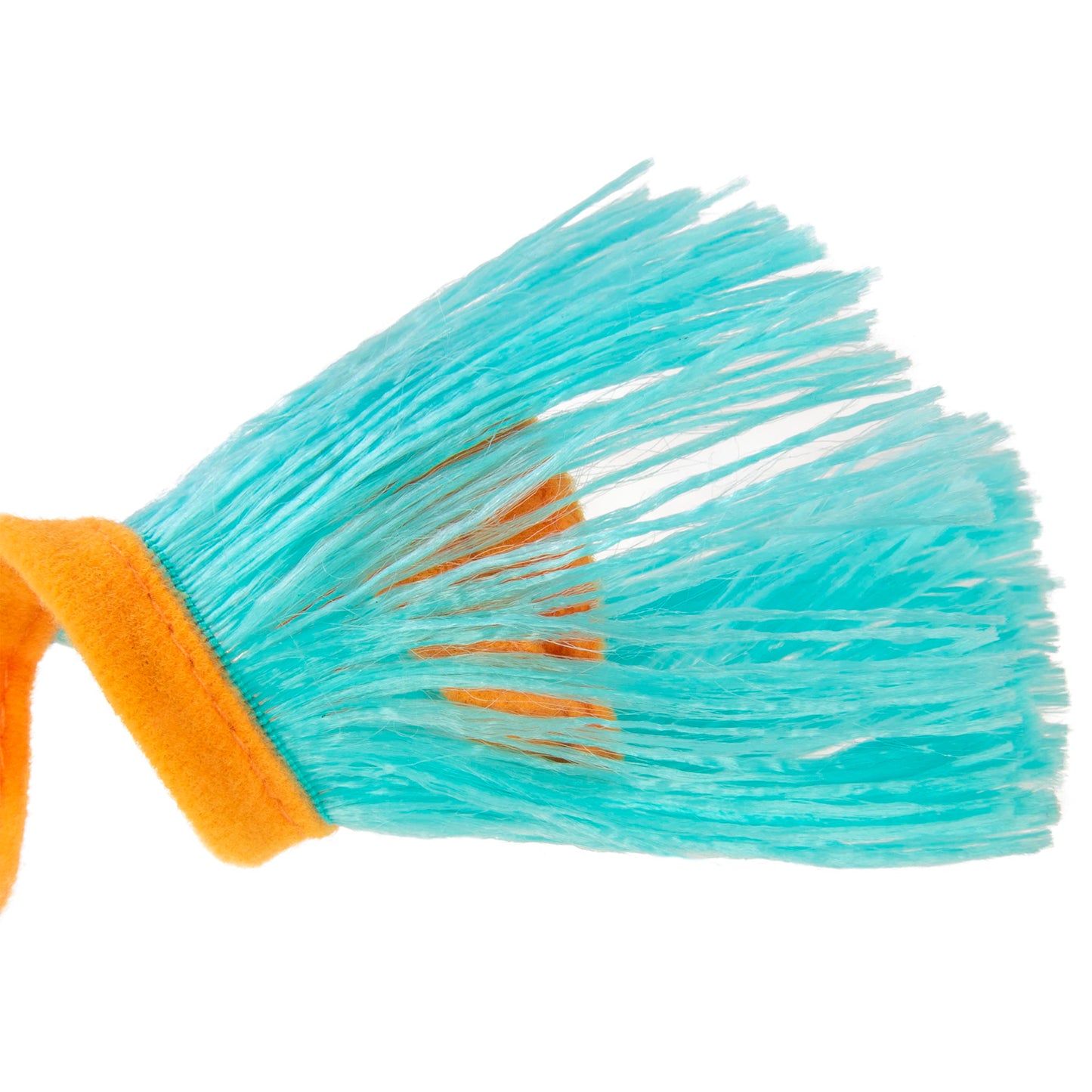 SmartyKat Instincts Crazy Coil Spring Fringe Cat Toy - Orange, One Size