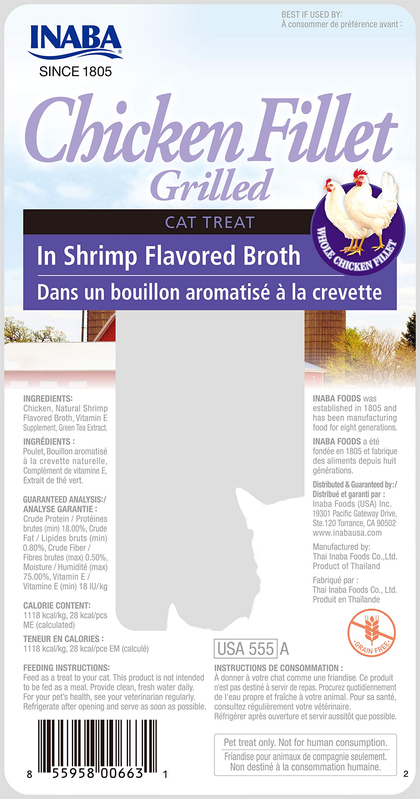Grilled Chicken Fillet In Shrimp Flavored Broth