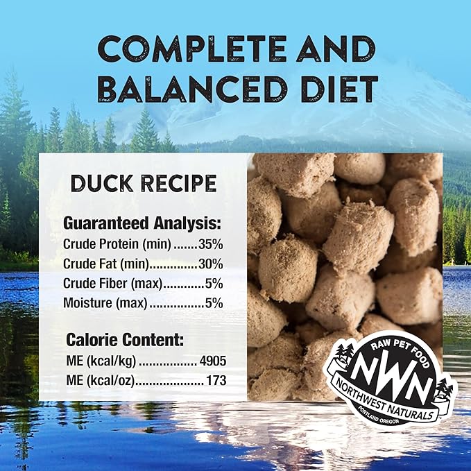 Northwest naturals duck recipe 11oz for cats