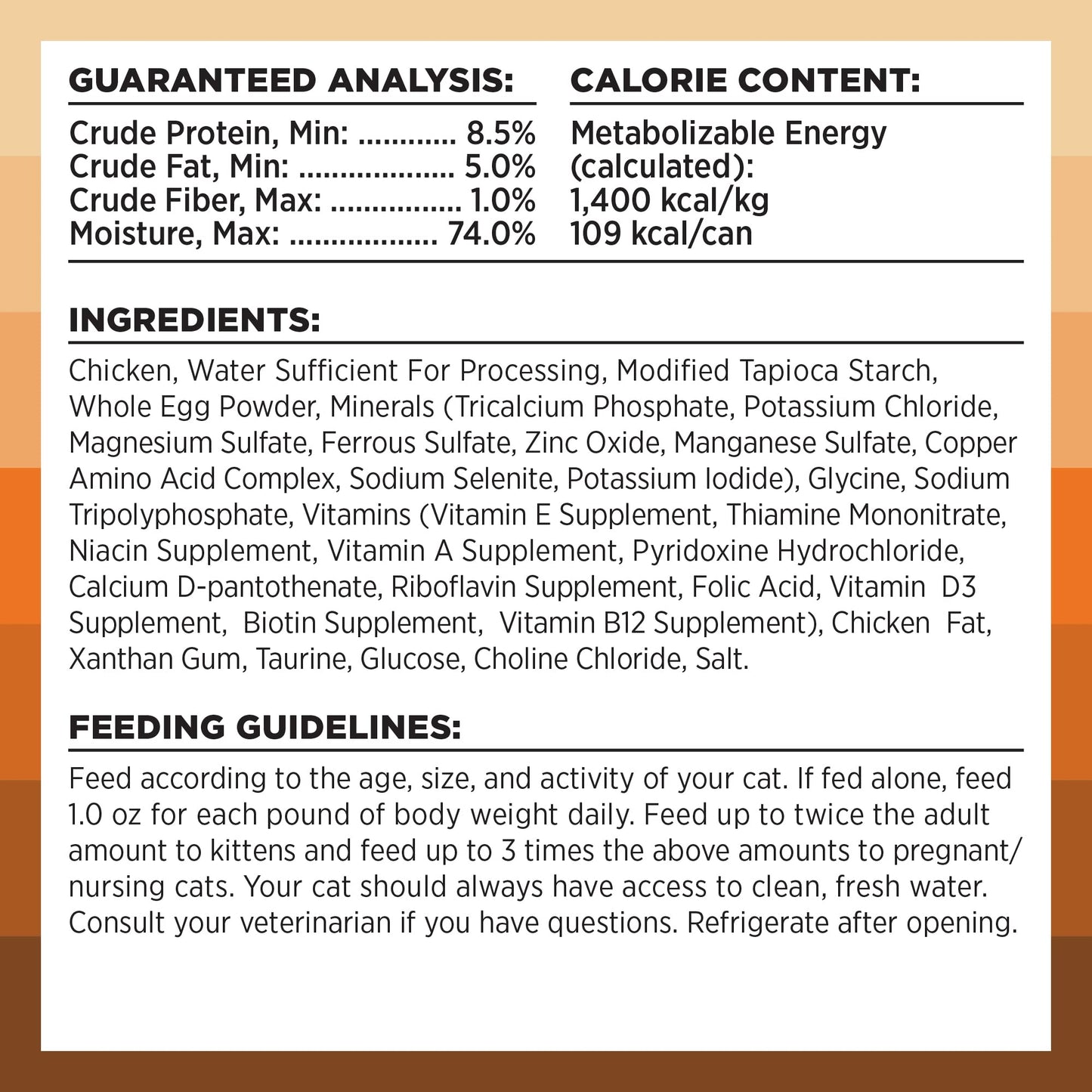 BIXBI Rawbble Chicken Pate Recipe Cans – Grain Free, Protein Rich Wet Cat Food – (2.75 Ounce Cans)