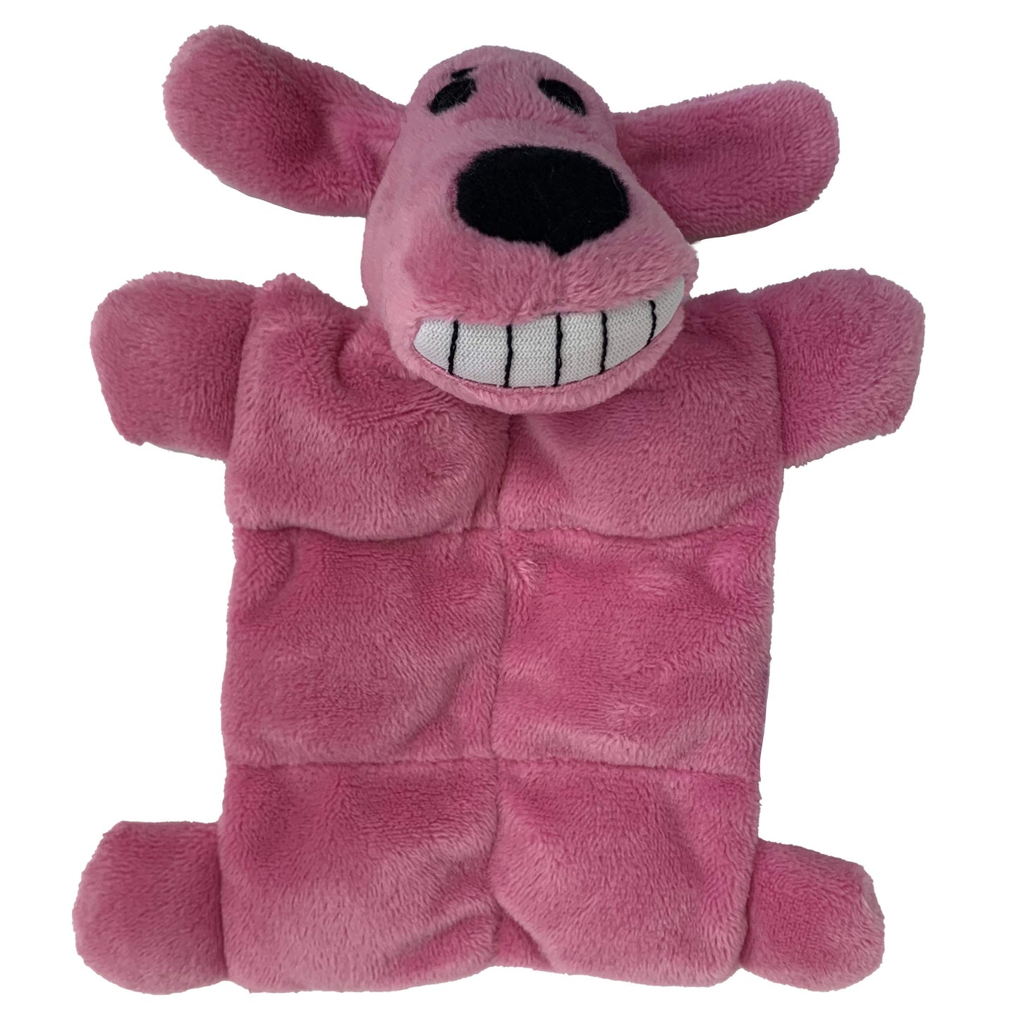 Multipet Loofa Squeaker Mat 6" Dog Toy