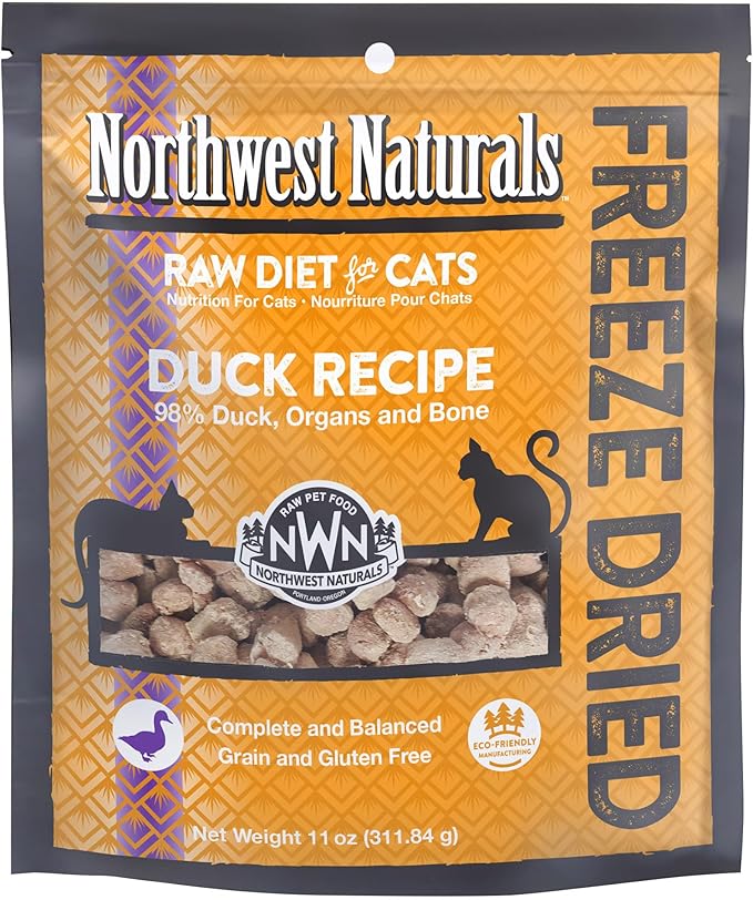 Northwest naturals duck recipe 11oz for cats