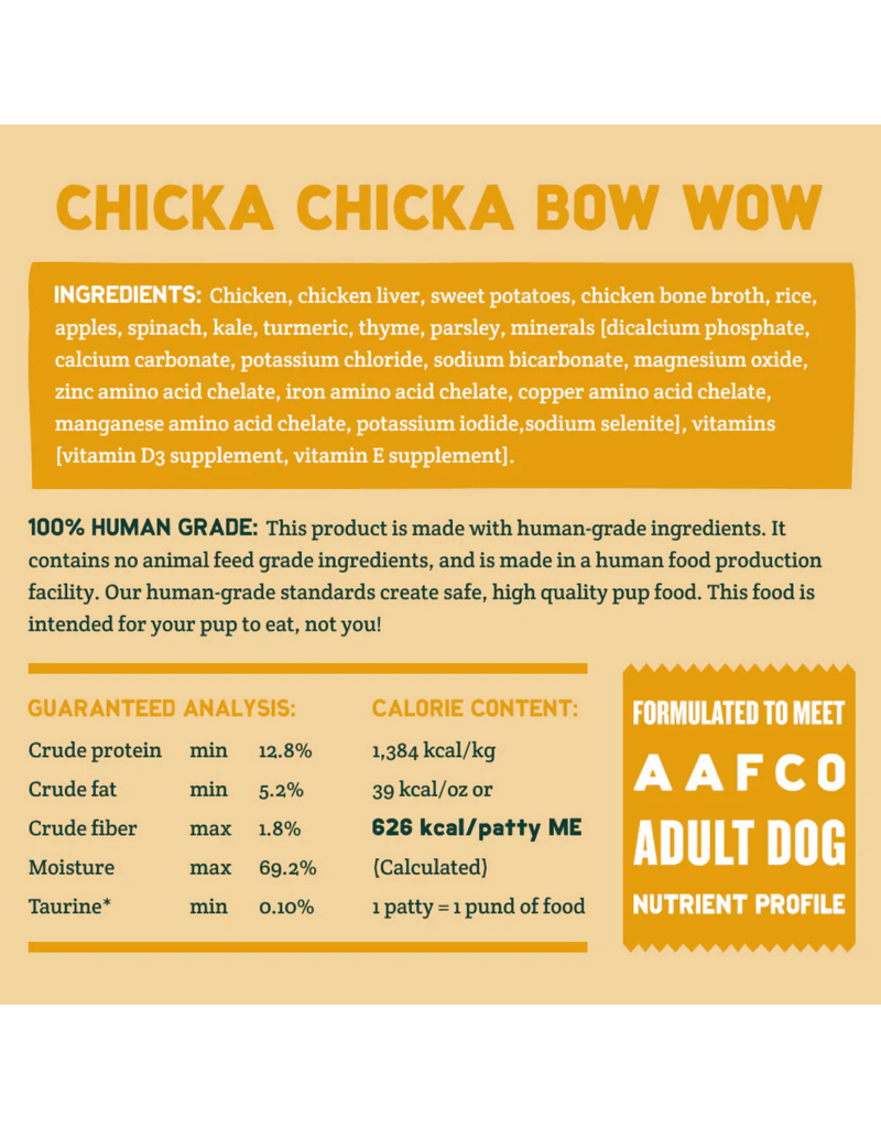 A Pup Above Chicka Pupatoullie Gently Air Dried Chicken 2LB