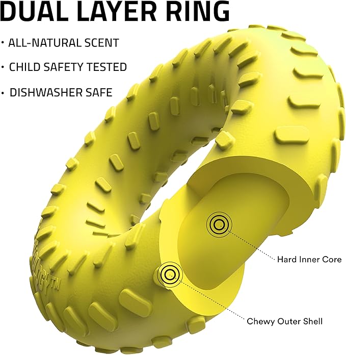 All natural chicken playology medium dog toy