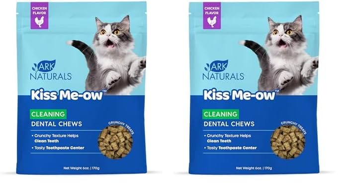 ARK NATURALS, Kiss Me - Ow Cleaning Chicken Dental Chews, 6 oz 1ct.