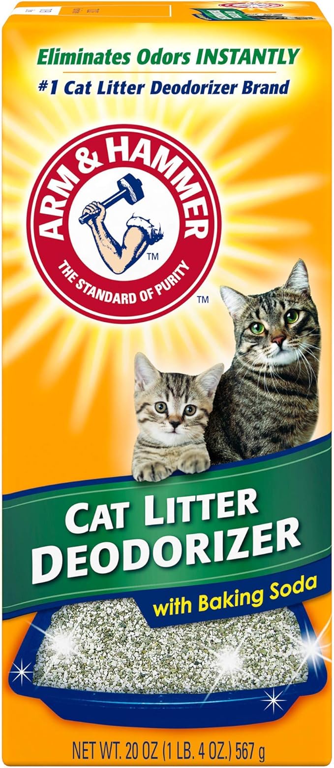 Arm & hammer cat litter deodorizer with baking soda 20oz