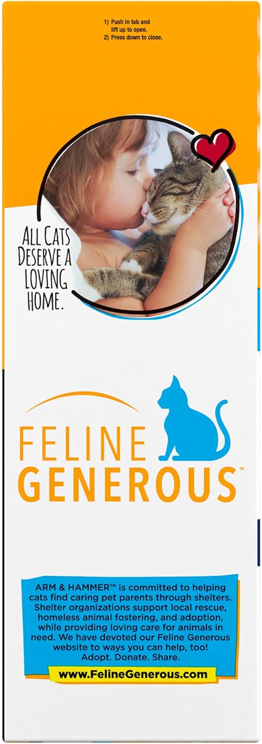 Arm & Hammer Litter Ultra Last Unscented Clumping Clay Cat Litter, 18 - lb box