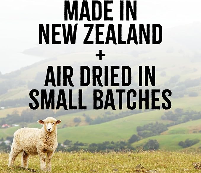 awTernative Air Dried Dog Food, High Protein, Over 90% Real Lamb & Lamb Organs + New Zealand Green Mussels, Complete Meal or Topper, Grain Free, Gluten Free, Non GMO, (5 lb Bag)