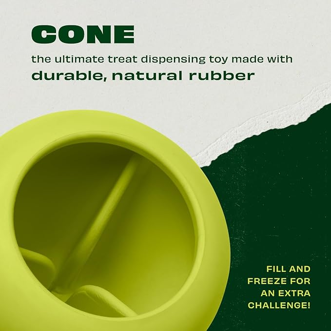 Benebone bounce cone dog toy