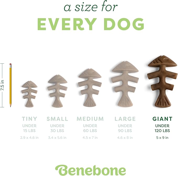 Benebone giant fishbone Jack salmon