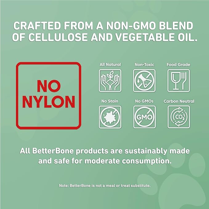 Better bone medium beef edible teething toy