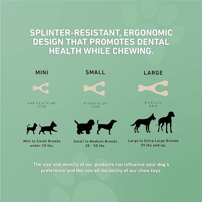 Better bone medium beef edible teething toy