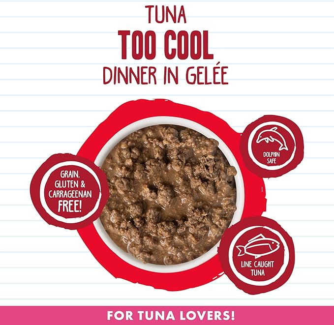 BFF originals minced tuna too cool wet canned cat food 3oz