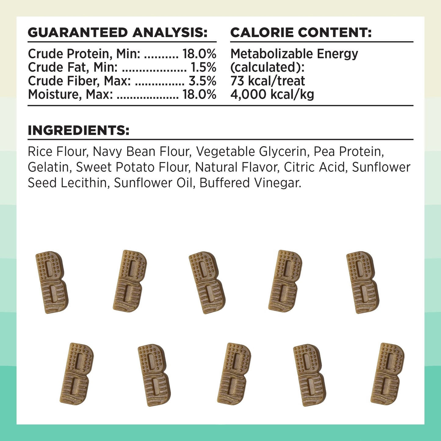 BIXBI Natural Dog Dental Care Chews Oral Health Dog Treats, for Mini/Small Size Dogs, 30 Treat Pack