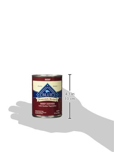 Blue Buffalo Homestyle Recipe Beef Dinner Canned Dog Food, Large