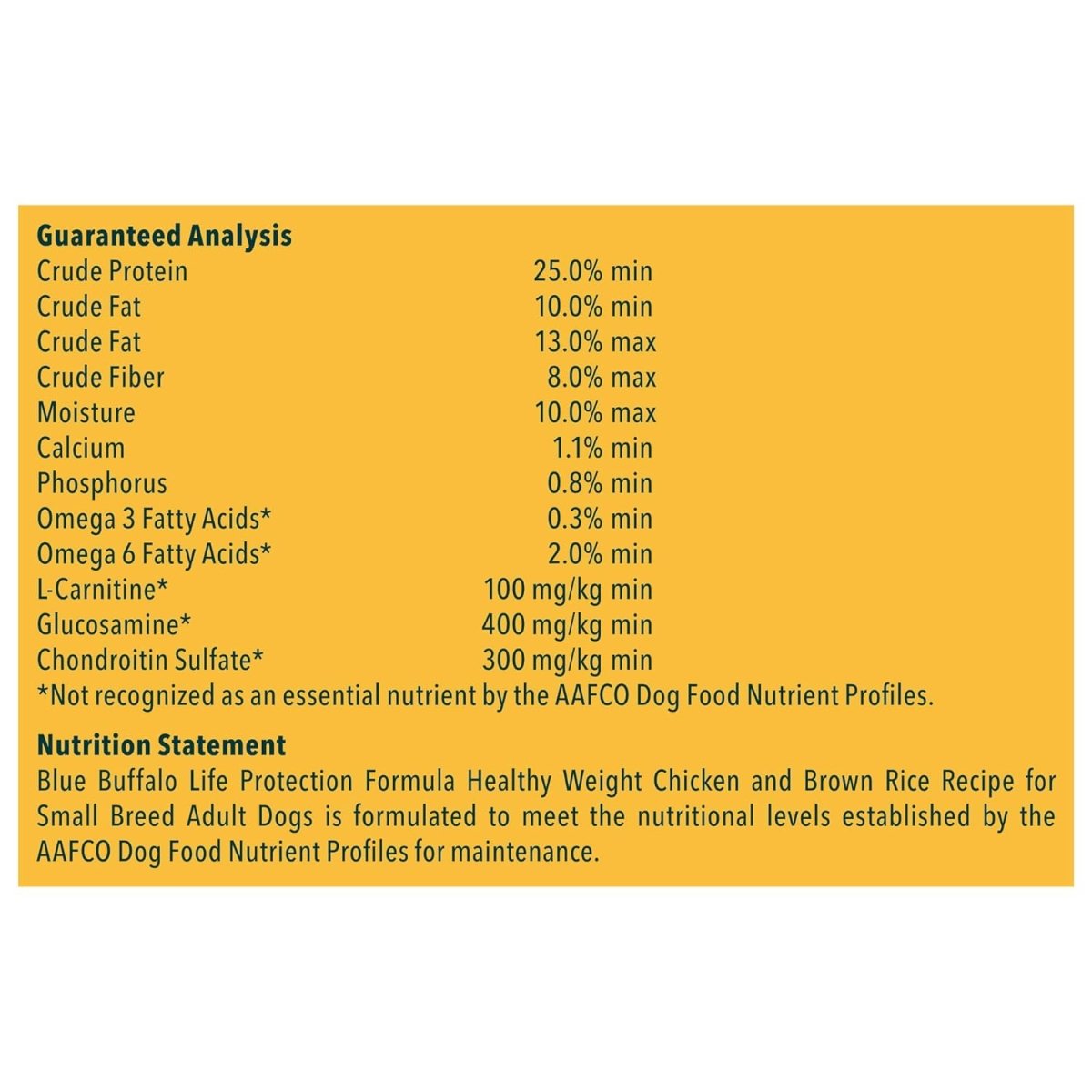 Blue Buffalo Life Protection Formula Natural Adult Small Breed Healthy Weight Dry Dog Food, Chicken and Brown Rice 5lb - dry dog food - 840243144174