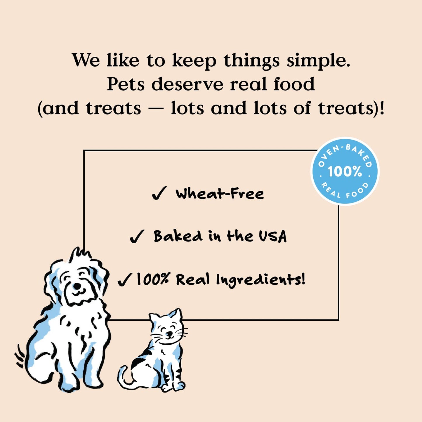 Bocce's Bakery - Limited Edition Wheat - Free Dog Treats, Burgers & Fries Biscuits, 5 oz