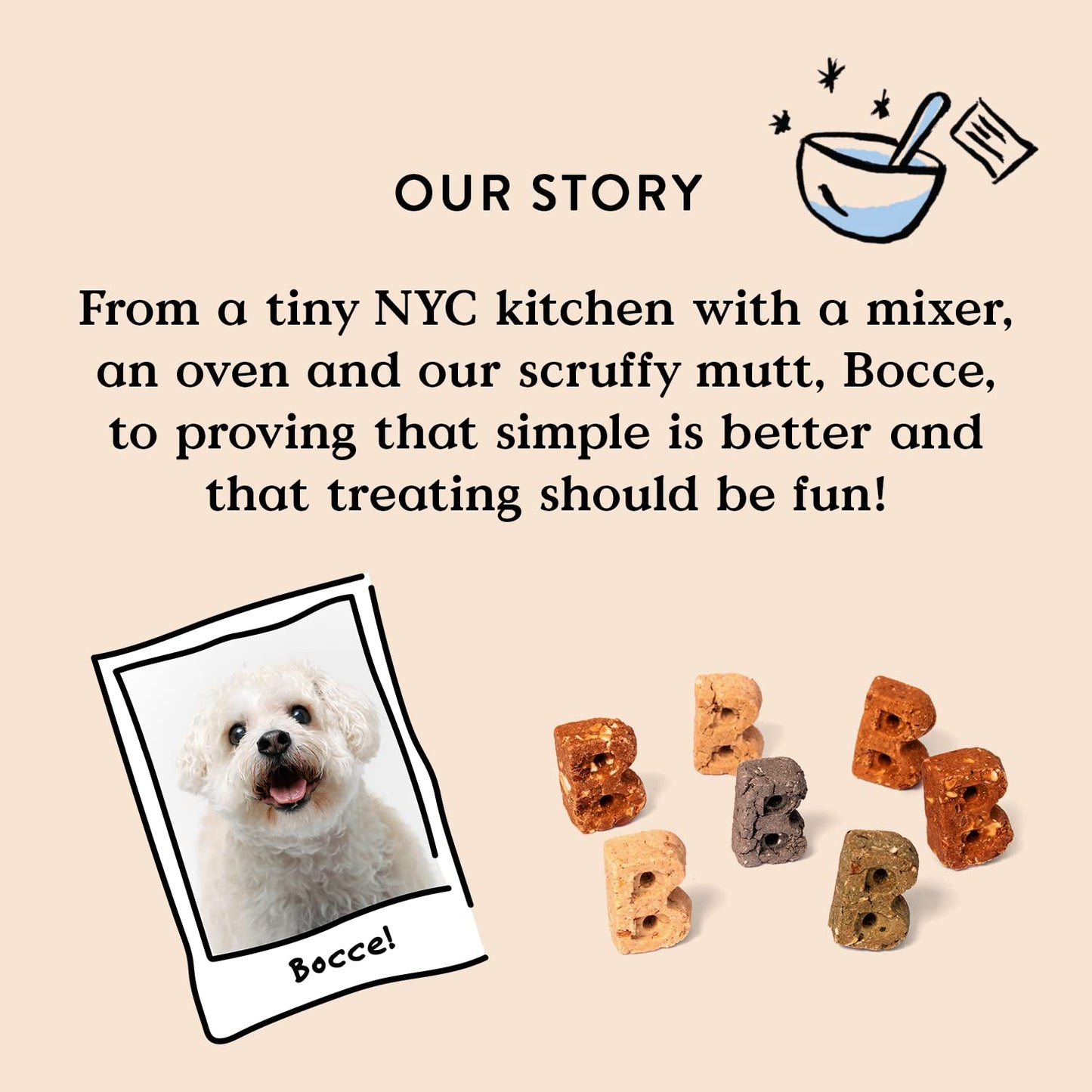 Bocce's Bakery - Limited Edition Wheat - Free Dog Treats, Burgers & Fries Biscuits, 5 oz
