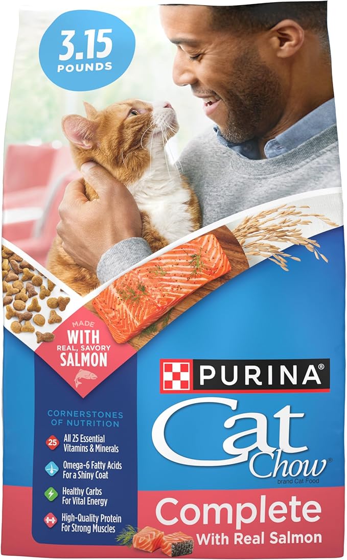 Cat Chow Complete with Chicken & Vitamins Dry Cat Food, 3.15 - lb bag