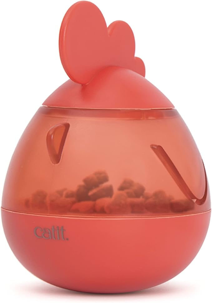 Catit pixi treat dispenser - red