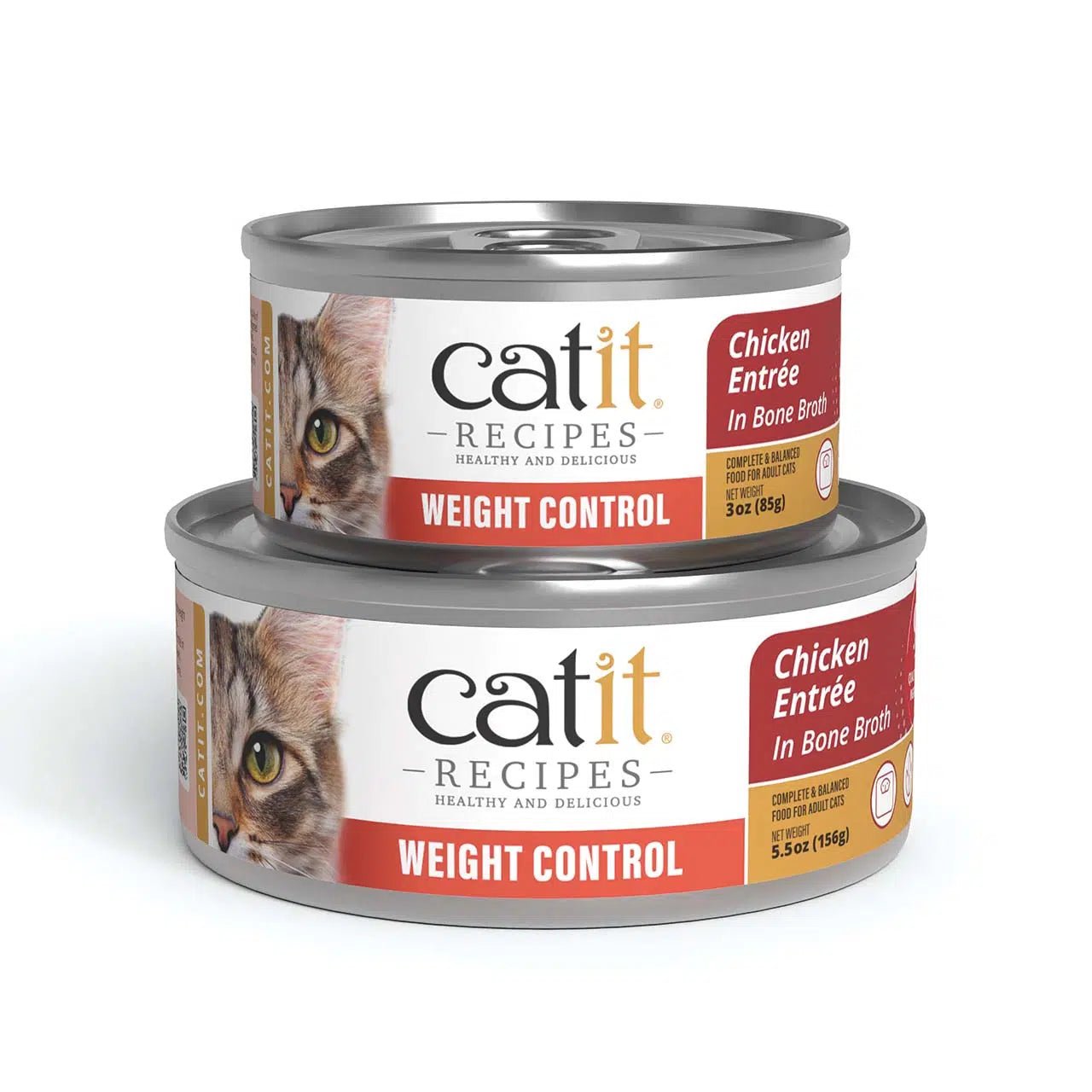 Catit weight control chicken entree 3oz wet food