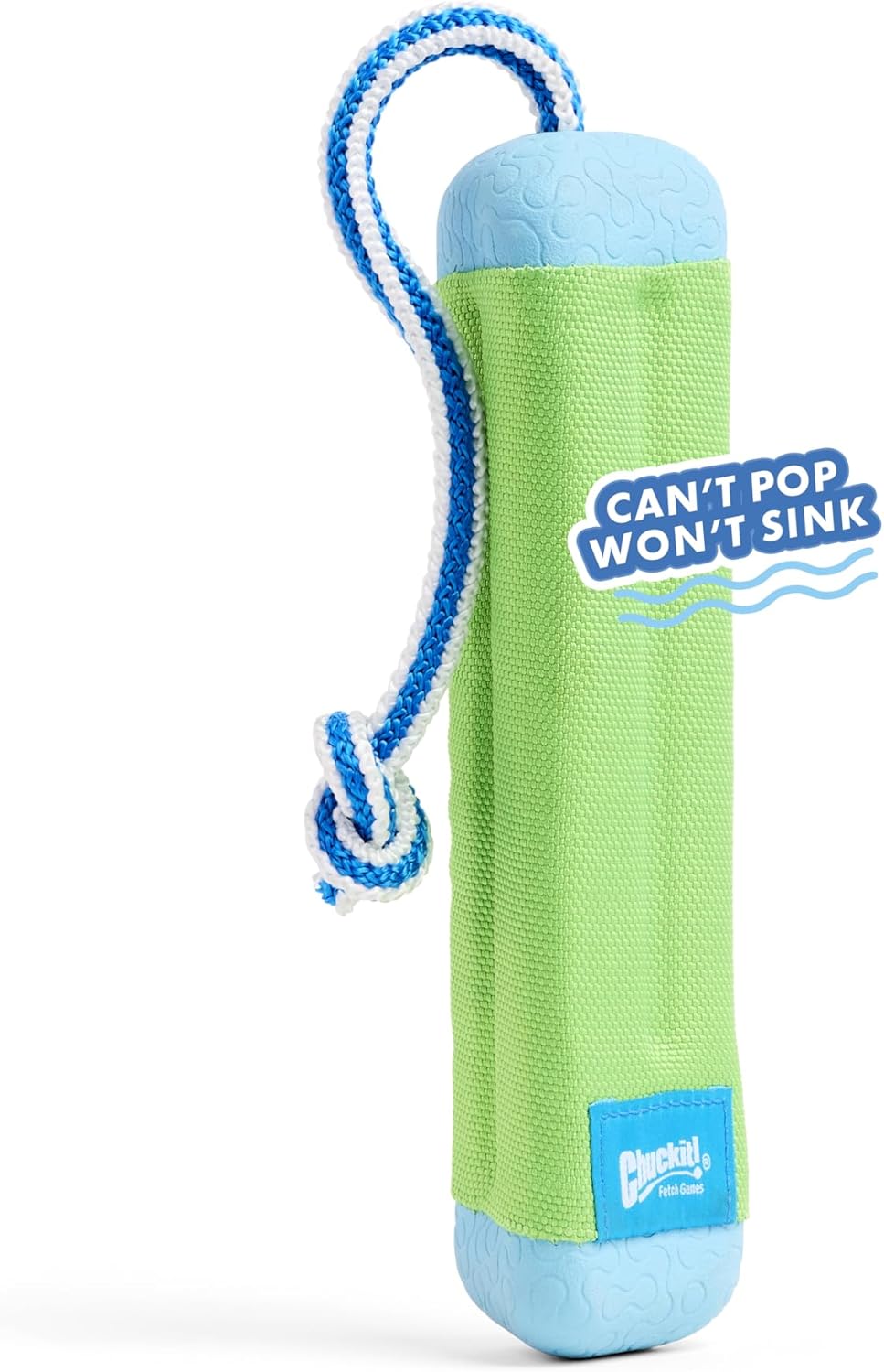 Chuck it amphibious bumper small dog toy