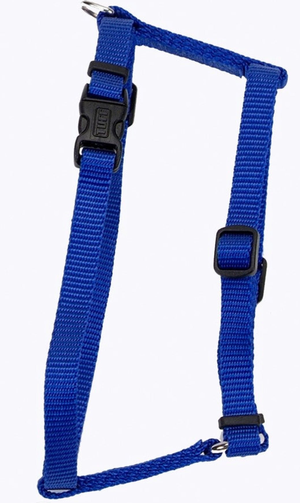 Coastal adjustable dog harness small blue