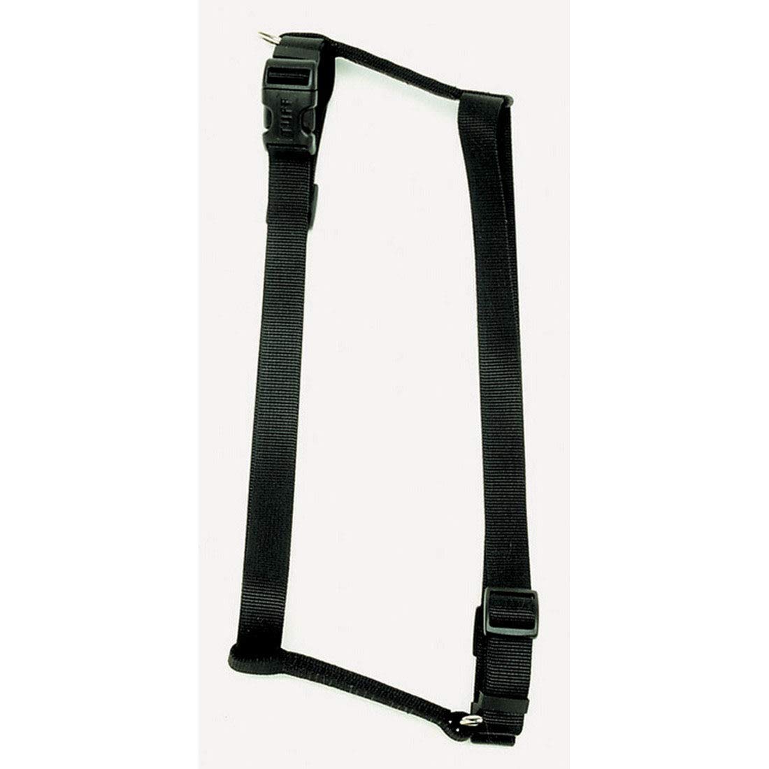 Coastal - Standard Adjustable Dog Harness, Black, 3/8" X 10" - 18"