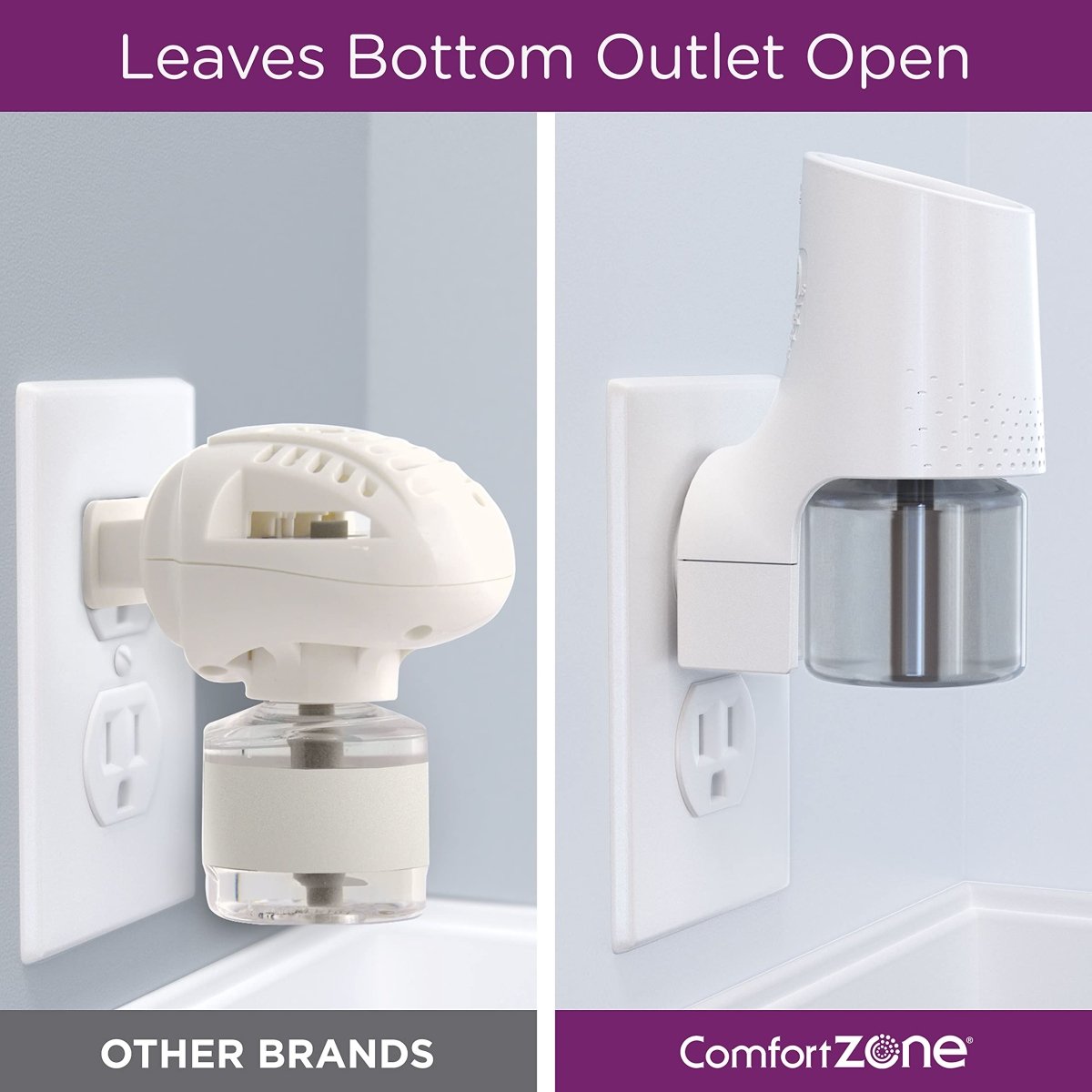 Comfort Zone Cat Calming Diffuser: Trial Kit (1 Diffuser & 1 Refill) - 039079003377