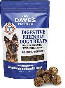 Daves pet food digestive friendly dog treats - sweet potato and pumpkin