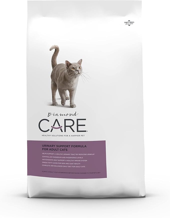 Diamond care urinary support formula adult cat dry food kibble 6lbs