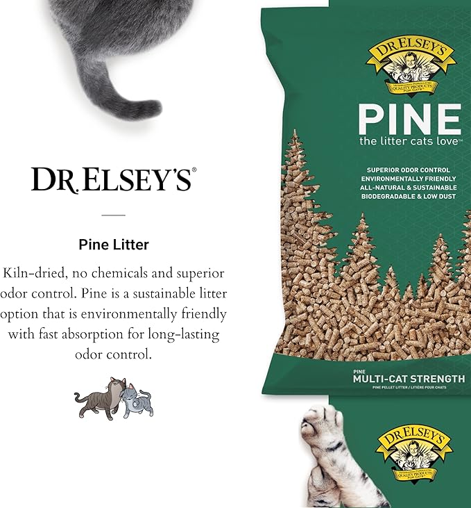 Dr elseys pine cat litter 40lb