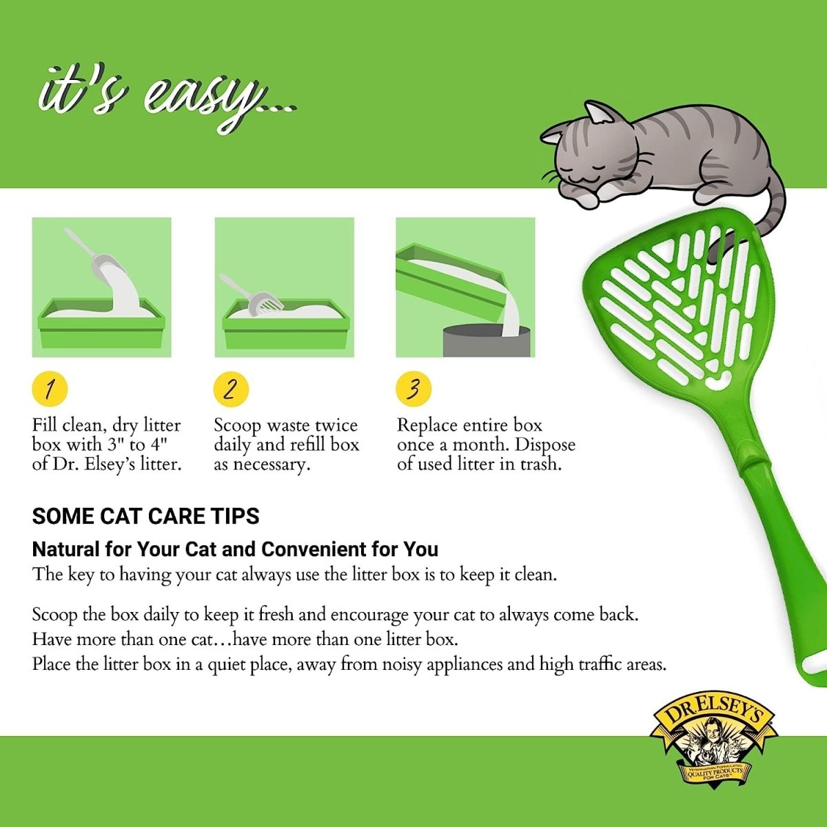 Dr. Elsey's Precious Cat Touch of Outdoors Litter Bag, 20 lb - cat litter - 000338001205