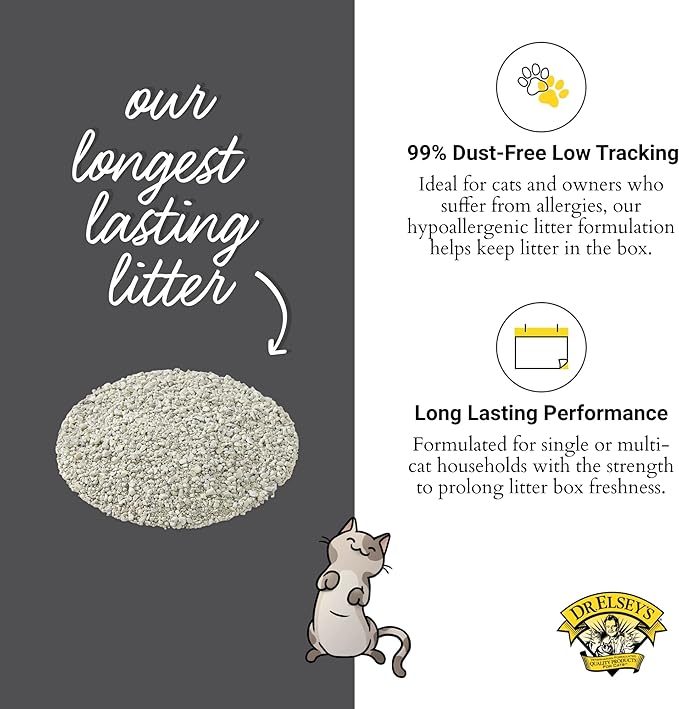 Dr elseys ultra multi cat strength cat litter 20lbs