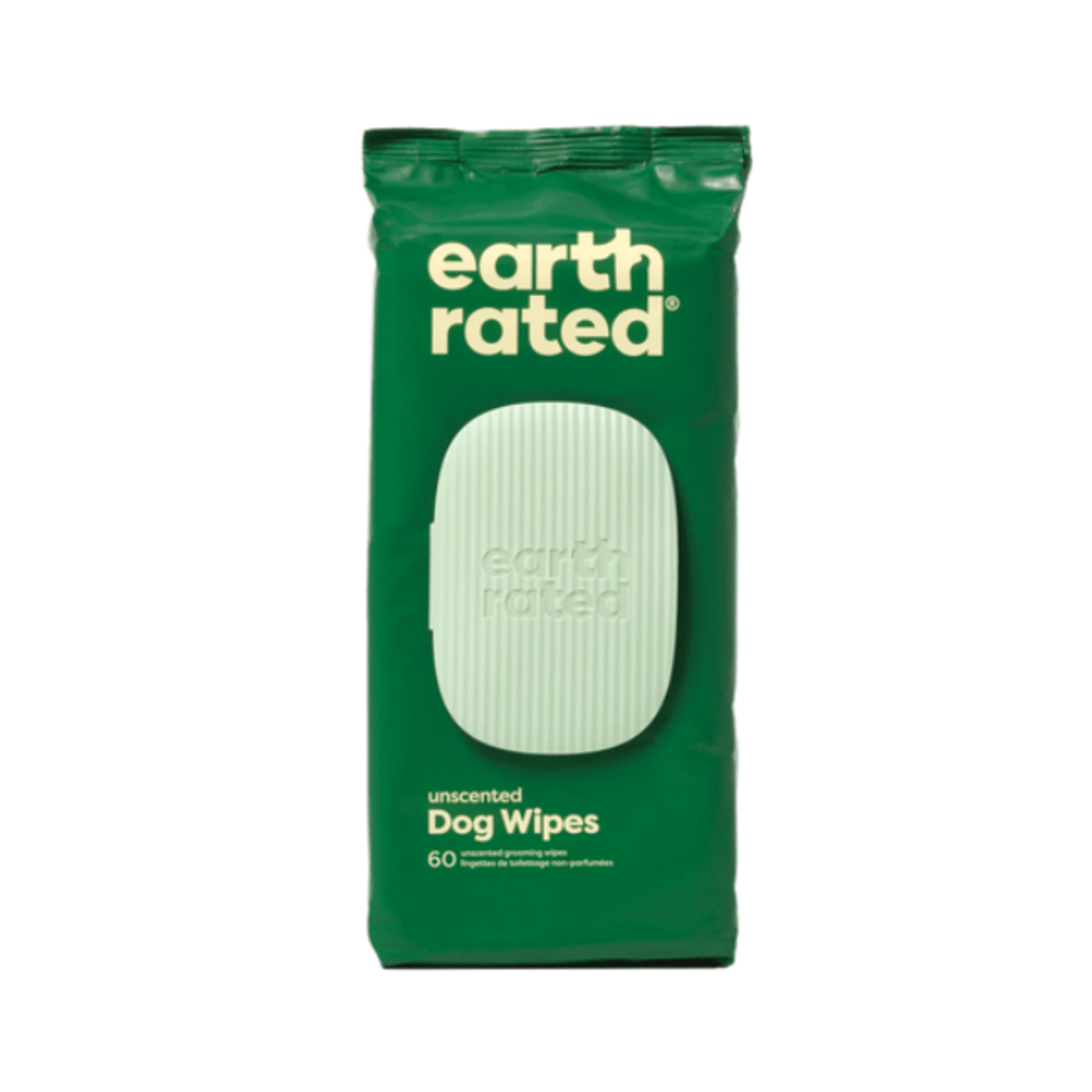 Earth rated unscented dog wipes 60ct