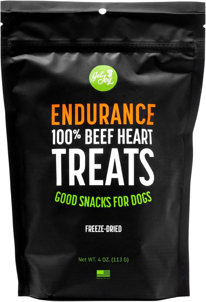Endurance beef heart treats 4oz