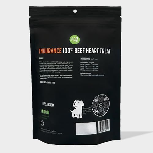 Endurance beef heart treats 4oz