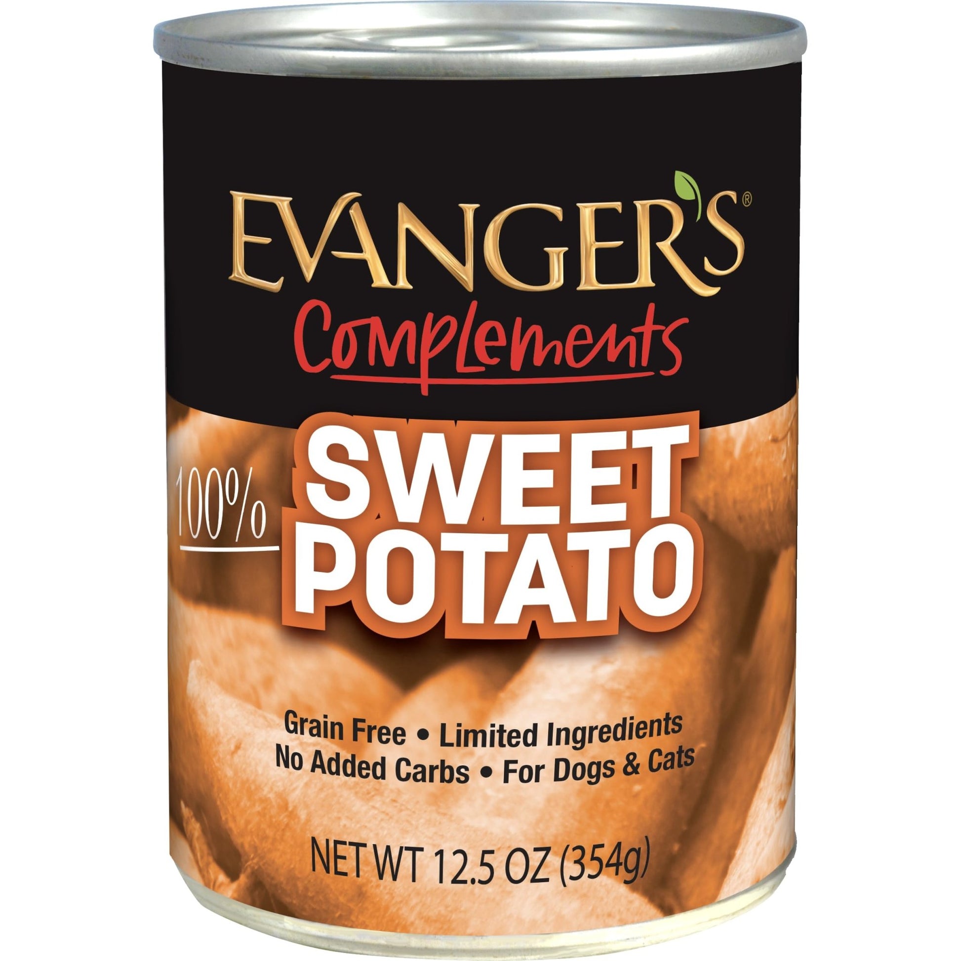 Evanger'S Grain - Free Sweet Potato For Dogs & Cats - 12.5 Oz Cans