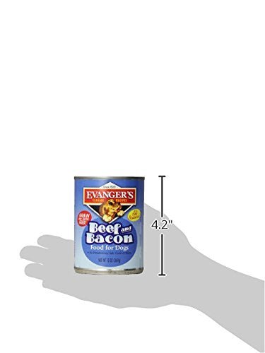 Evanger's Heritage Classics Beef & Bacon for Dogs 12.5 oz Can - 077627101045
