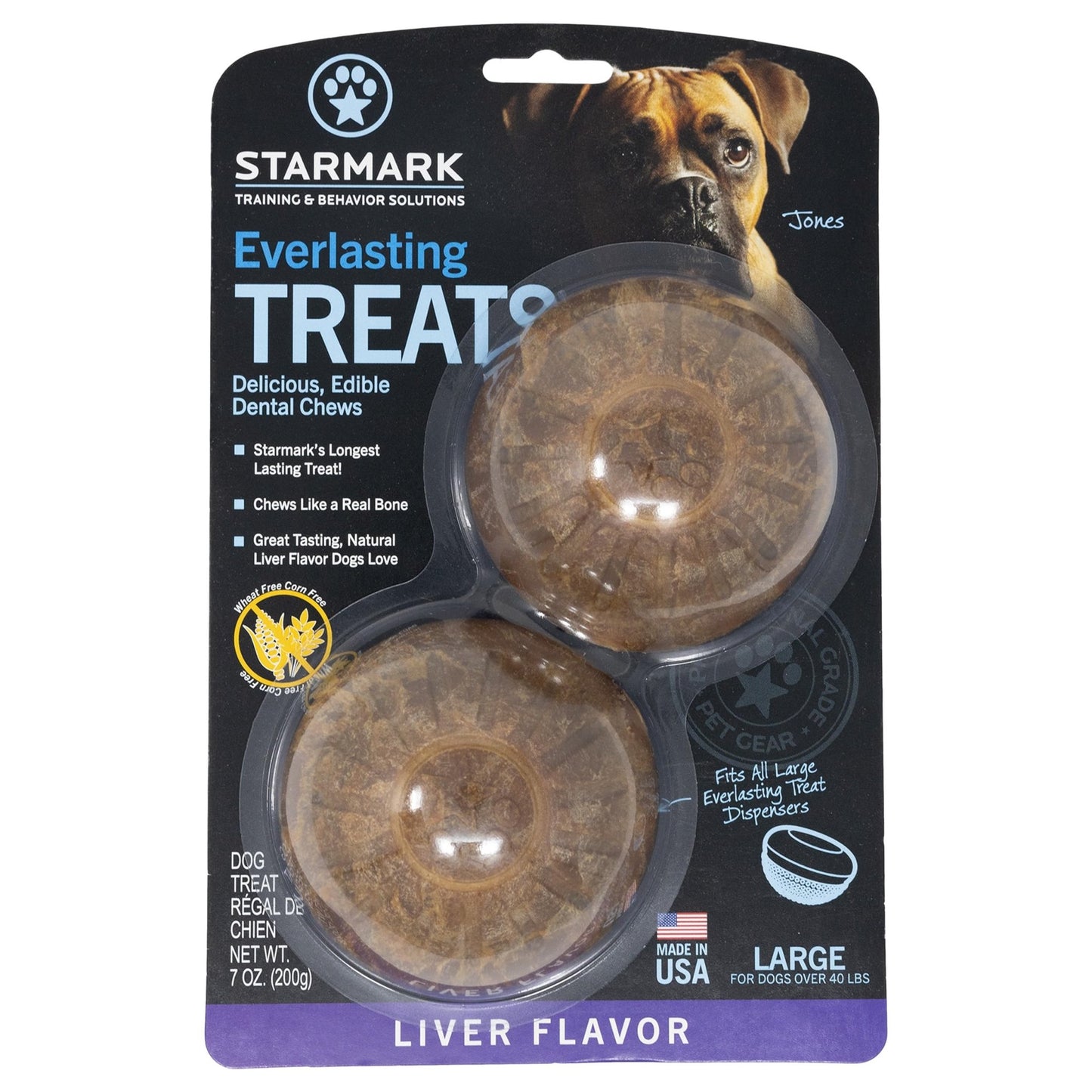 Everlasting Treat For Dogs, Liver, Large