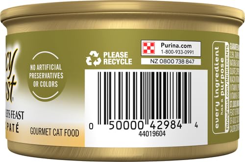Fancy Feast Cat Turkey & Giblets Food, 3 Oz