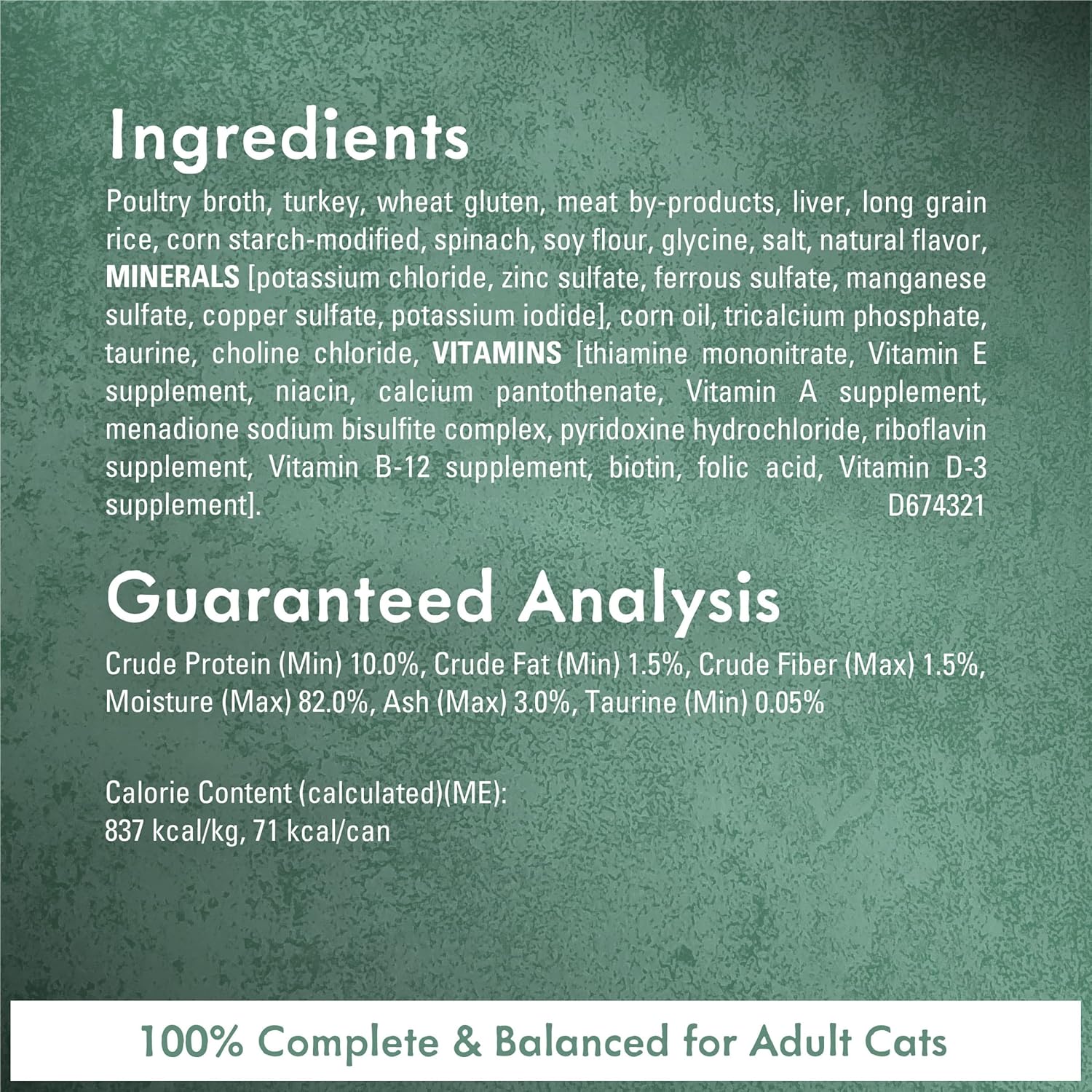 Fancy feast medleys tender turkey Tuscany in savory sauce 3oz wet canned cat food