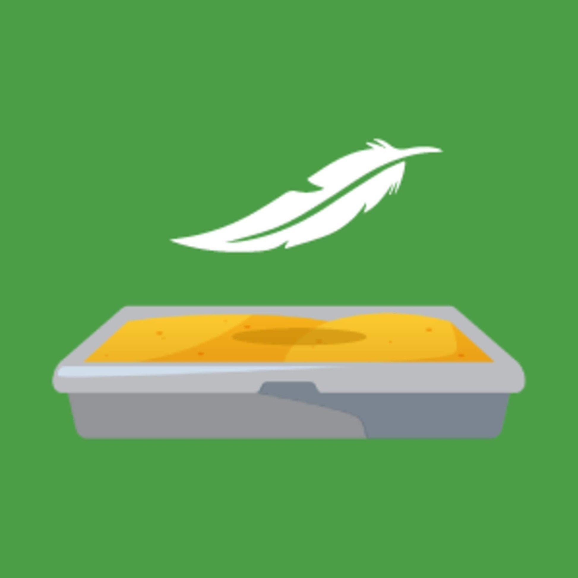 Feline Pine Original Cat Litter 40LB, Blacks & Grays (643004)