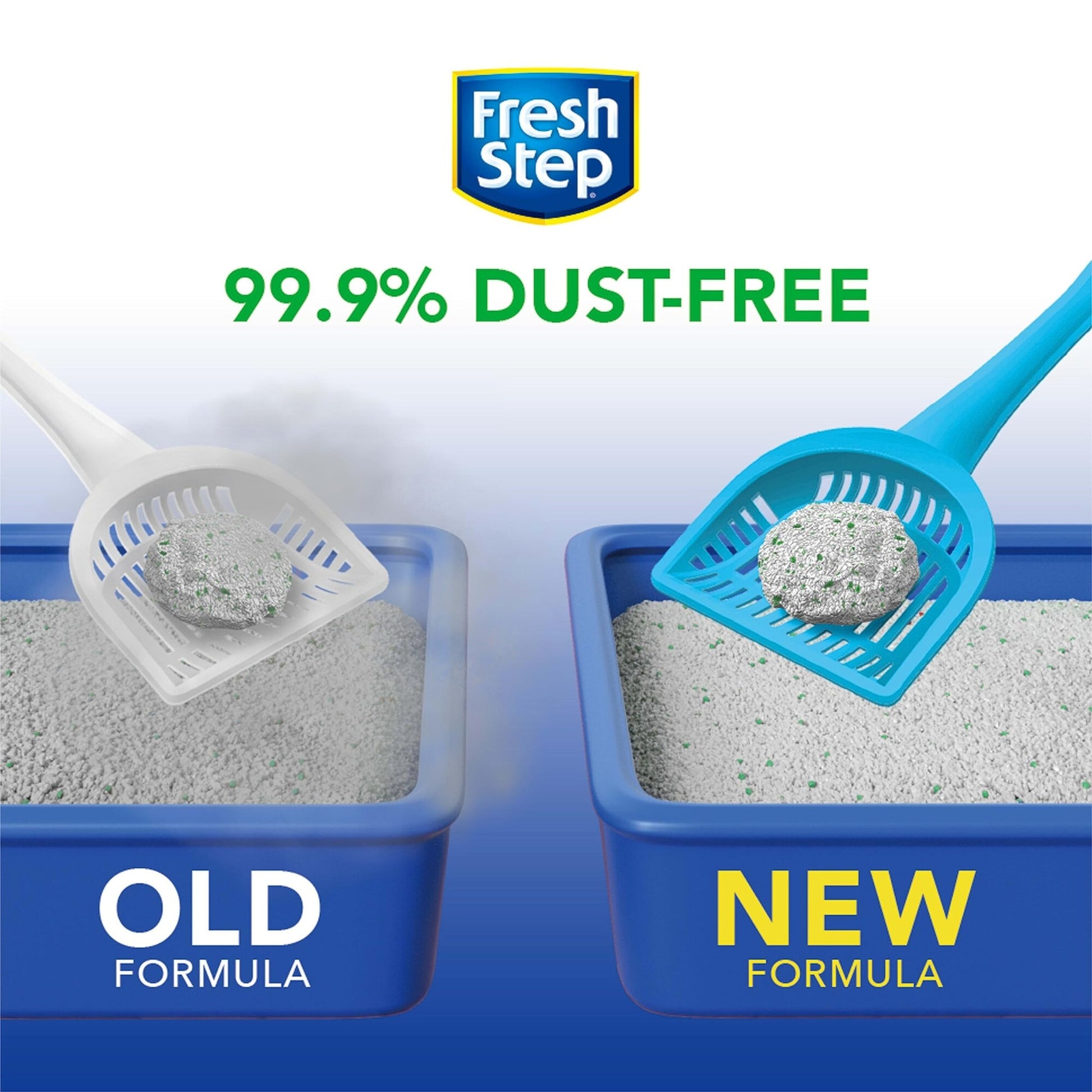 Fresh Step Clumping Cat Litter With Febreze Gain Scent, Activated Charcoal For Odor Control, 14 Pounds