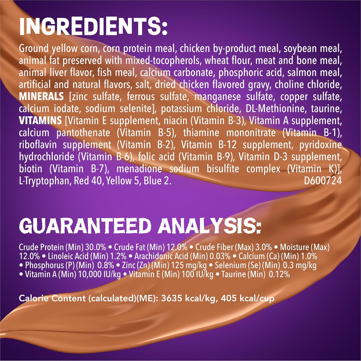 Friskies Gravy Swirlers Chicken & Salmon Flavor Dry Cat Food, 3.15 - lb bag