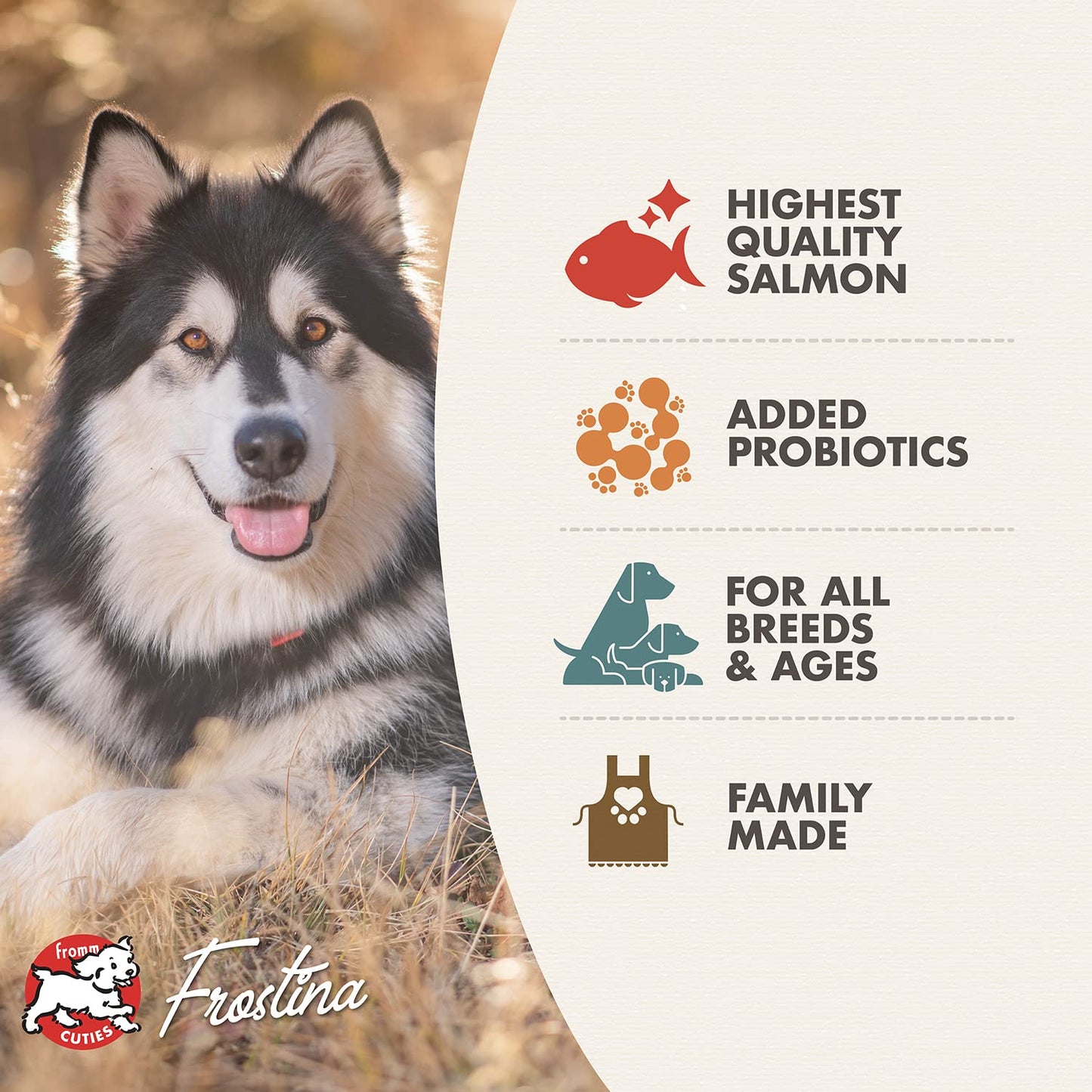 Fromm Four - Star Nutritionals Salmon Tunalini Dog Food - Premium Dry Dog Food - Salmon Recipe - 4 lb